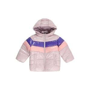 Zimní bunda United Colors of Benetton fialová / oranžová / růžová