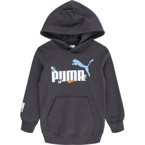 Mikina Puma světlemodrá / tmavě šedá / offwhite