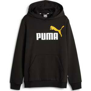 Sportovní mikina 'ESSENTIALS' Puma žlutá / černá / bílá