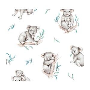 Bambusový dětský polštář ve tvaru motýla - Koala, QM POD-MOT-KOALA