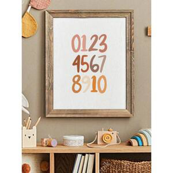 Dětský plakát do pokoje s číslicemi, PP416 A3