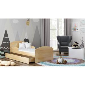 Dětská jednolůžková postel - 180x80 cm, MW11 BILI Bílá S funkcí spaní (bez matrace) Standardní bariéry