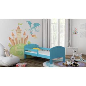 Jednolůžková dětská postel - 190x90 cm, MW74 MIKO Bílá S funkcí spaní (bez matrace) Výměna krátké bariéry za odnímatelnou