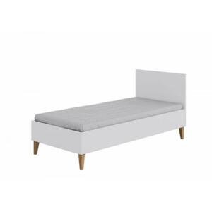 Dětská postel v bílé barvě - Kubi 180x80 cm, KK83 Kubi