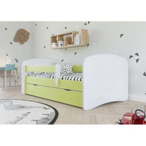 Dětská postel - Babydreams 140x70 cm, KK93 Babydreams ANO Zelená Bez matrace