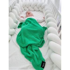 Dětská deka alpaka v zelené barvě, PKB1317 K007