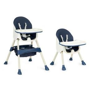 Modrá nastavitelná židle na krmení pro děti, Multi__HC-823 BLUE
