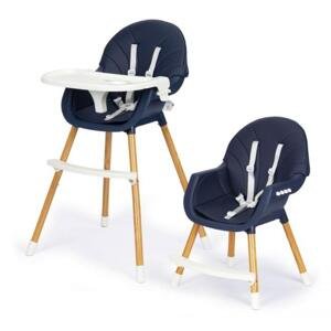 Židle na krmení 2v1 pro děti, Multi__HA-004 DARK BLUE