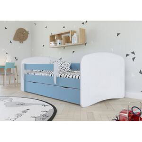 Dětské postele - Babydreams 160x80 cm, KK94 Babydreams ANO Modrá Bez matrace