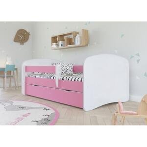 Dětská postel - Babydreams 180x80 cm, KK95 Babydreams ANO Růžová Bez matrace