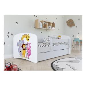 Postel s obrázkem ZOO - Babydreams 180x80 cm, KK137 Babydreams - Zoo NE Růžová Pěna