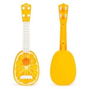 Ukulele kytara pro děti, čtyři oranžové struny, Multi__MJ030 ORANGE