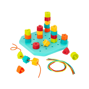 B-Toys Navlékací a stohovací tvary Count & Match - VÝPRODEJ  DVOREČEK