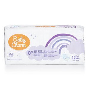 Baby Charm Super Dry Flex vel.1 Newborn 2-5kg (50 ks)
