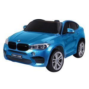 Ramiz Elektrické autíčko BMW X6 M, 2 místné lakované modré