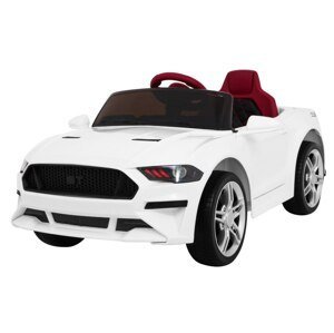 Ramiz Dětské elektrické autíčko Mustang GT bílé