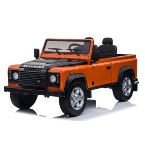 Elektrické autíčko Land Rover DEFENDER oranžové