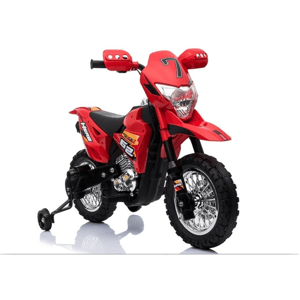 Dětská elektrická motorka Cross BDM0912 červená