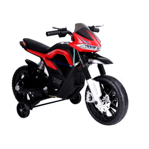 Dětská elektrická motorka JT5158 červená