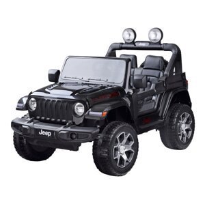 Elektrické autíčko Jeep Wrangler Rubicon černé