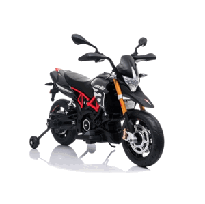 Elektrická motorka Aprilia černá