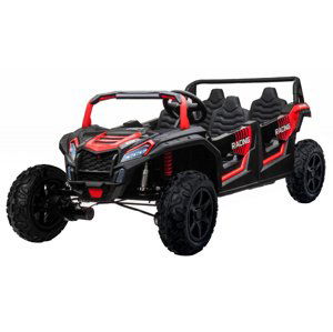 Elektrická bugina ATV RACING UTV2000, 4x150W červená