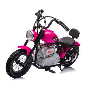 Elektrická motorka SPEED Power růžová
