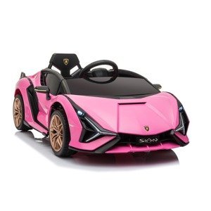 Elektrické autíčko Lamborghini SIAN růžové