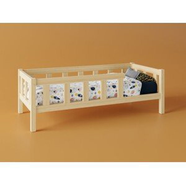 ELIS DESIGN Dětská postel se zábranou (plůtkem) - na nožkách rozměr lůžka: 100 x 190 cm