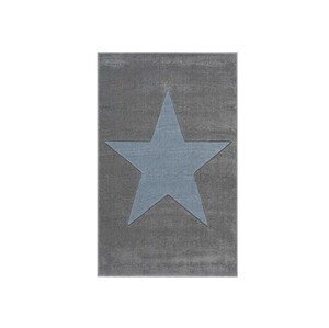 Livone Dětský koberec - Hollywood Star barva: šedá x modrá, Velikost: 120 x 180