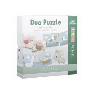 Little Dutch Duo puzzle Květiny a motýli