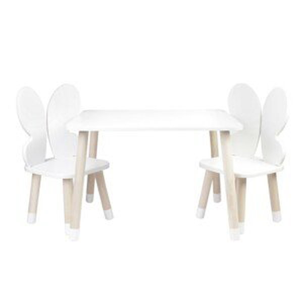 ELIS DESIGN Dětský stůl a židle Motýlí křídla varianta: stůl + 2 židle