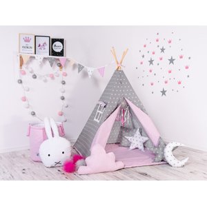 ELIS DESIGN Set teepee stan Králičí tlapka varianta: standard