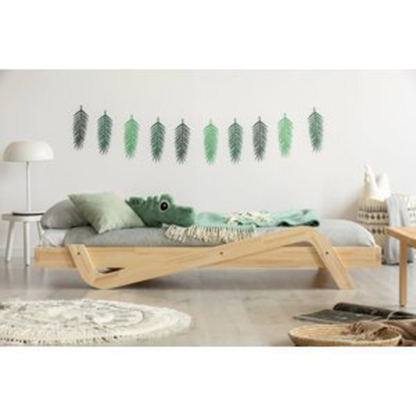 ADEKO Dřevěná dětská postel CikCak rozměr lůžka: 80 x 160 cm