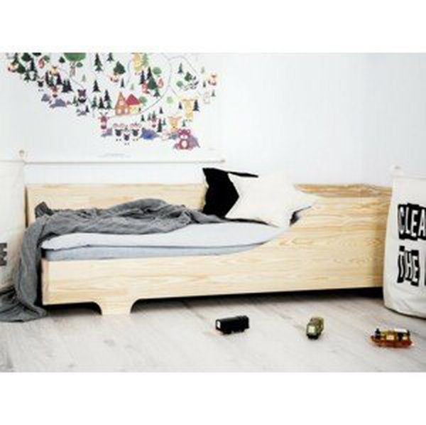 ADEKO Dřevěná postel Easy edge rozměr lůžka: 80 x 140 cm