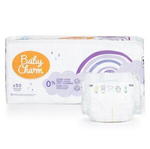 Baby Charm Plenky Super Dry Flex - vel. 1 Newborn, 2 - 5 kg (50 ks)