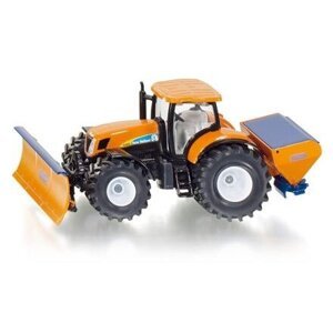 SIKU Super 2940 - Traktor s přední radlicí a sypačem soli, 1:50