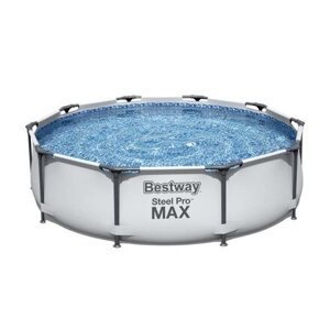 Nadzemní bazén kulatý Bestway Steel Pro MAX průměr 3,05 m, výška 76cm