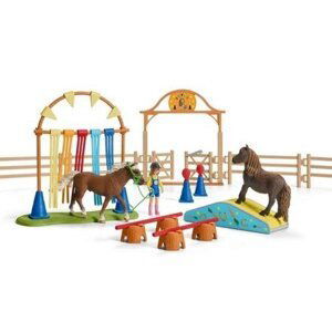 Schleich 42481 Trénink v agility pro poníky