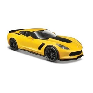 Maisto - 2015 Corvette Z06, žlutá, 1:24