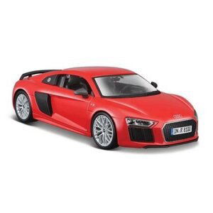 Maisto - Audi R8 V10 Plus, červená, 1:24