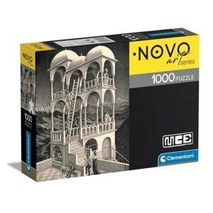Puzzle 1000 dílků - Art NOVO - M. C. Escher-Belvedere