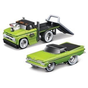 Maisto - Muscle Transports - 1966 Chevrolet C60 Flatbed Chevrolet El Camino, 1:64