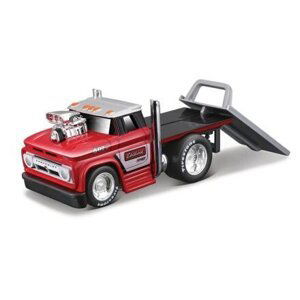 Maisto - Muscle Transports - 1966 Chevrolet C60 Flatbed 1969 Chevrolet Camaro SS, 1:64