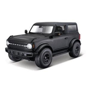 Maisto 1:18 SP. ED. (B) - 2021 Ford Bronco Wildtrak, metal černá, 1:18