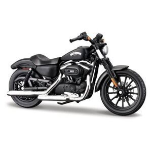 Maisto - HD - Motocykl - 2014 Sportster Iron 883, matně černá, blister box, 1:18