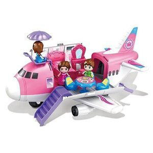 Bavytoy Letadlo piknik růžové