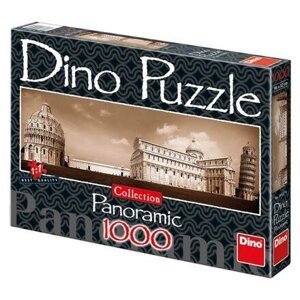 DINO Panoramic puzzle 1000 dílků POHLED NA PISU