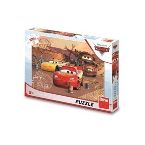 Dino Cars piknik 100 XL puzzle