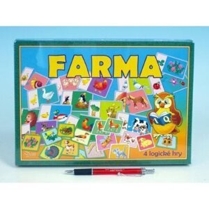 Deny Společenská hra logická Farma v krabičce